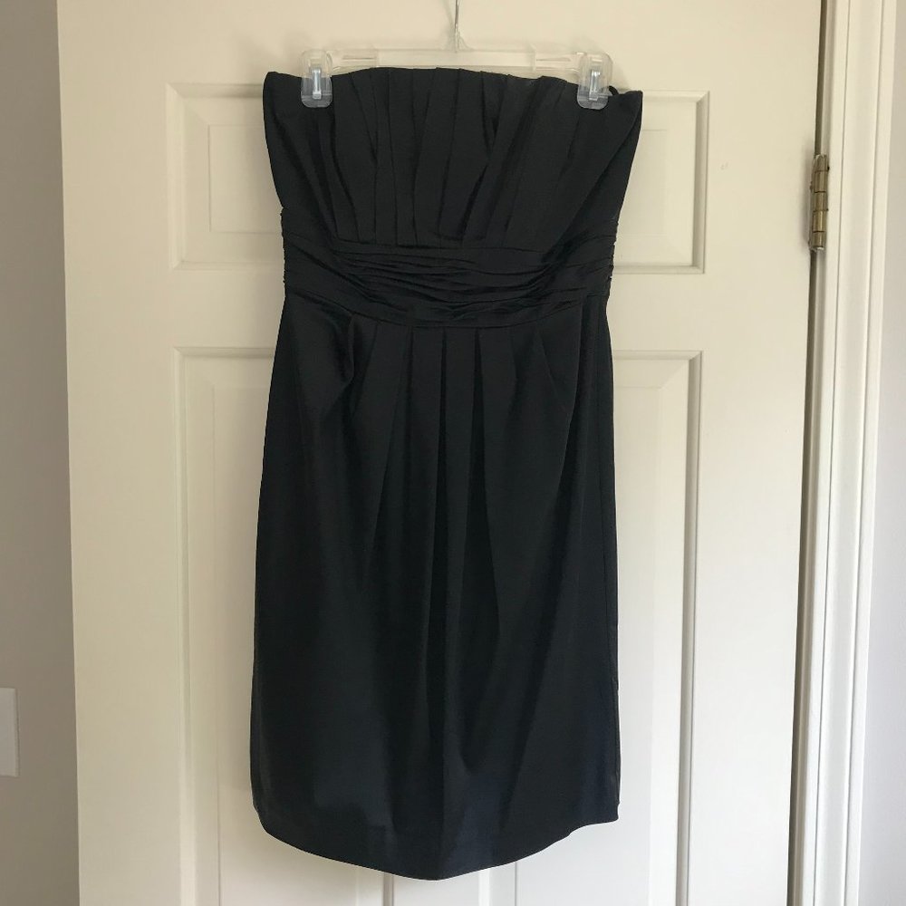 ♧ NWT WHITE HOUSE BLACK MARKET Cocktail RUCHED LBD Dress ♧